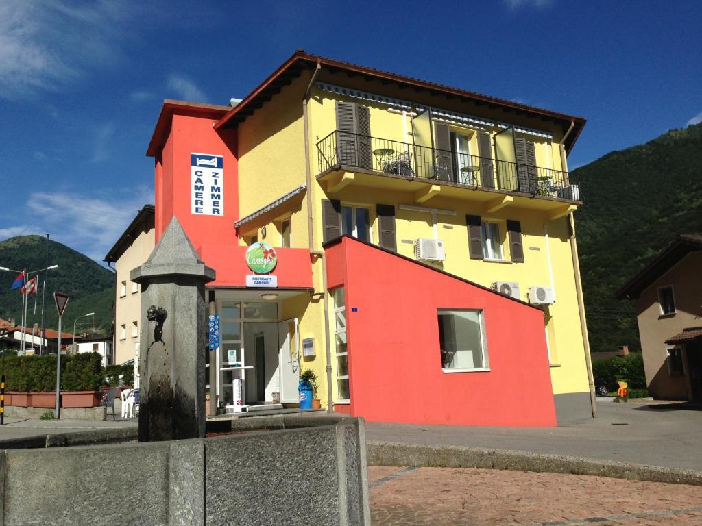 Hotel Ristorante Camoghe Isone Екстериор снимка